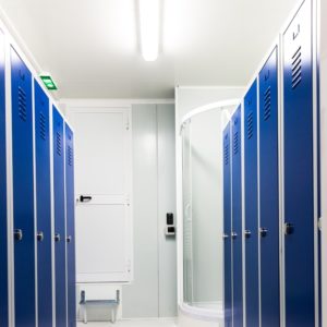 container vestiaire