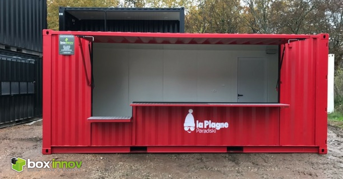 BoxInnov_TRANSFORMATION-DE-CONTAINERS-EN-STAND-vue-de-face_la-plagne