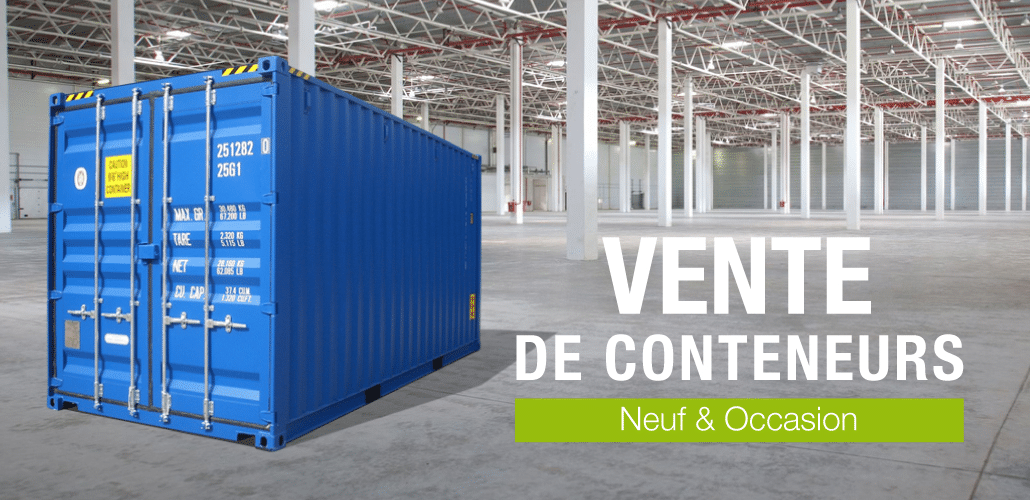 Container maritime neuf ou occasion