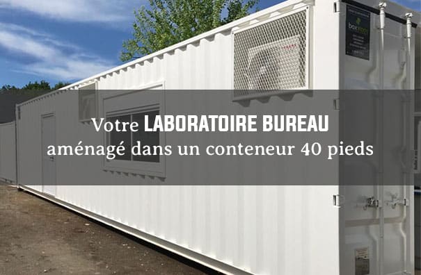 container laboratoire bureau