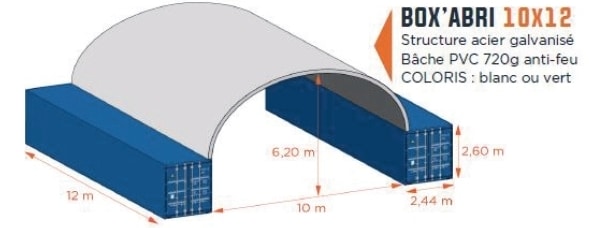 box'abri 10x12
