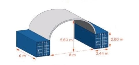 box'abri 8x6 mini