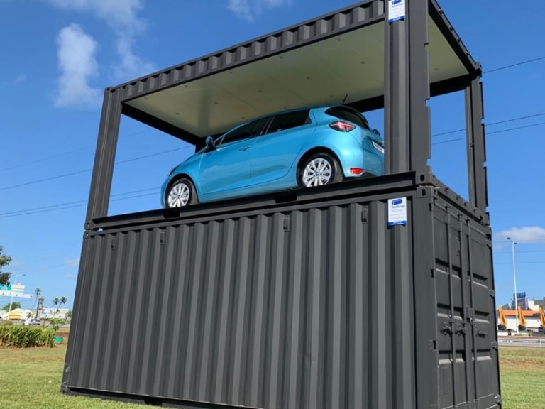 achat container podium voiture