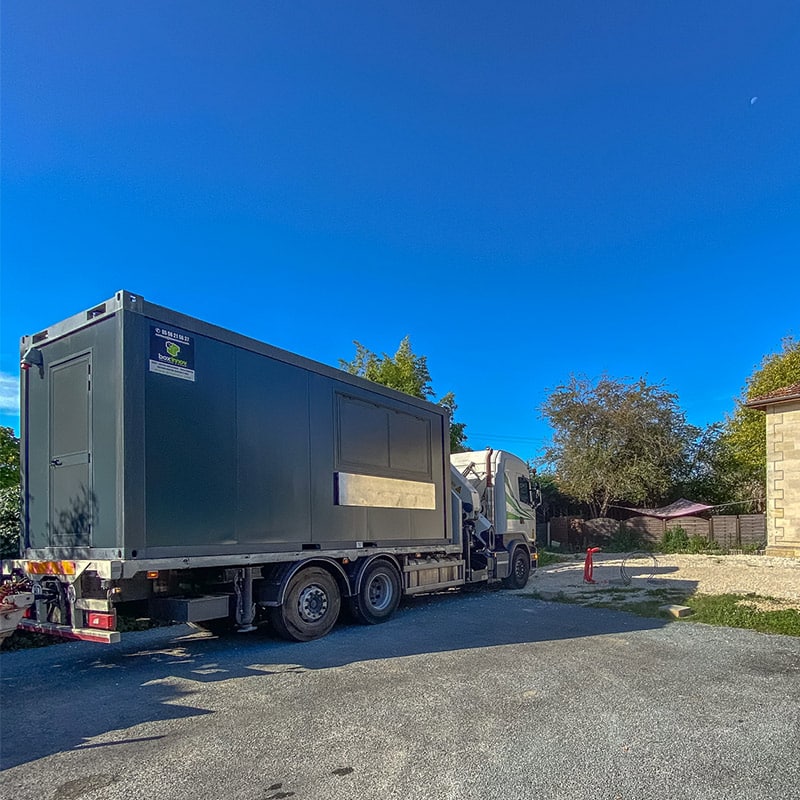 livraison de bungalow aménagé en Nouvelle Aquitaine