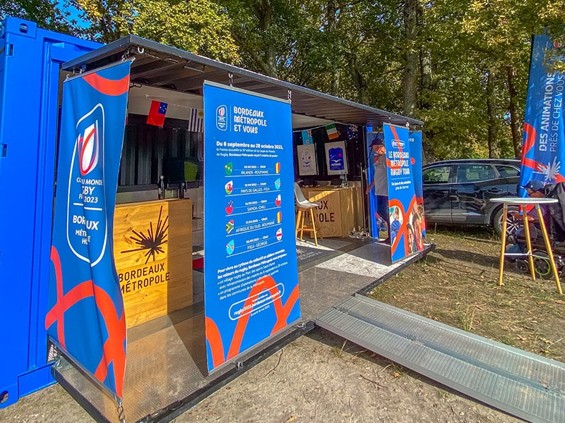 Container en location pour vos évènements en Nouvelle Aquitaine
