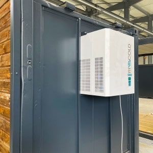 Moteur silencieux pour container frigorifique