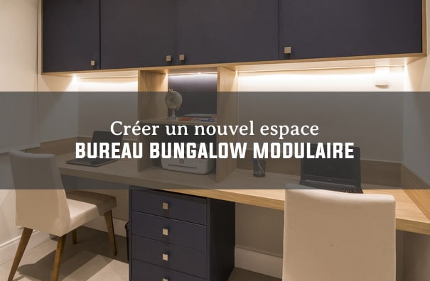 bungalow bureau modulaire