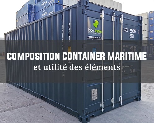 composition container maritime shipping container