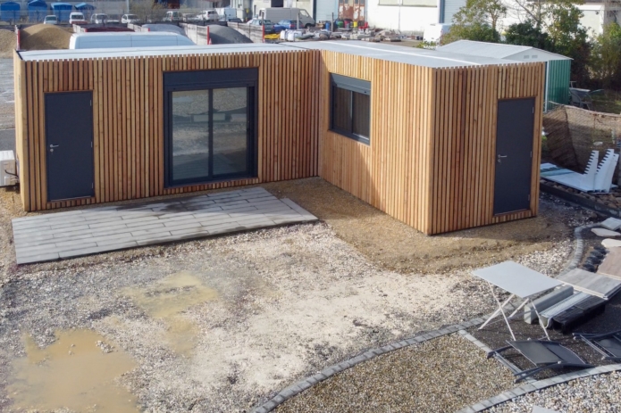 Bungalow modulaire préfabriqué