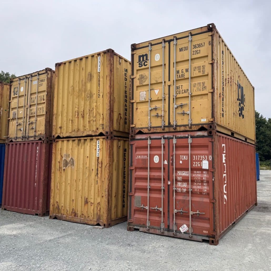 dépôt container occasion 20 pieds