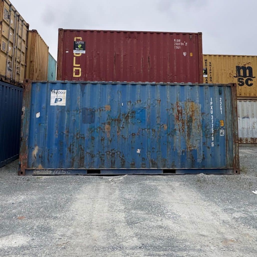 dernier voyage container 20 pieds
