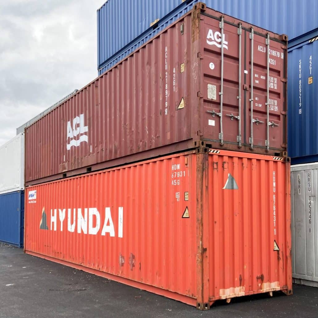 grand conteneur occasion dernier voyage pour stockage