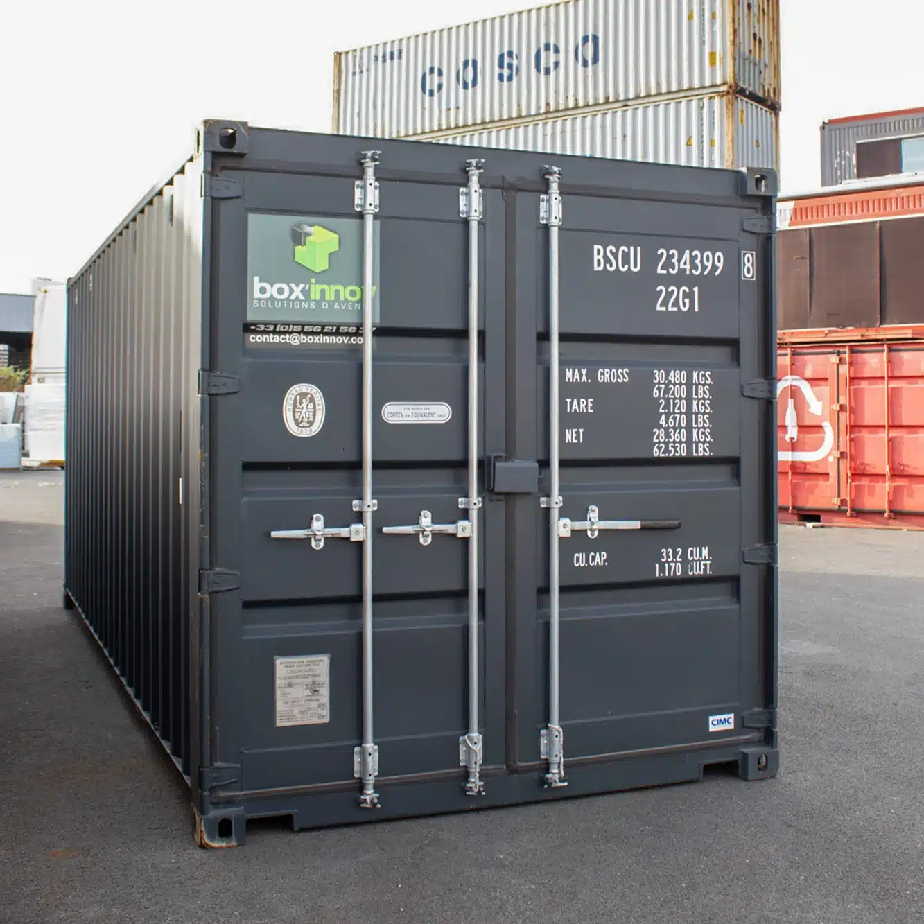 Vente et location de containers en France