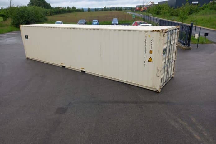 Container 40 pieds high cube dry neuf