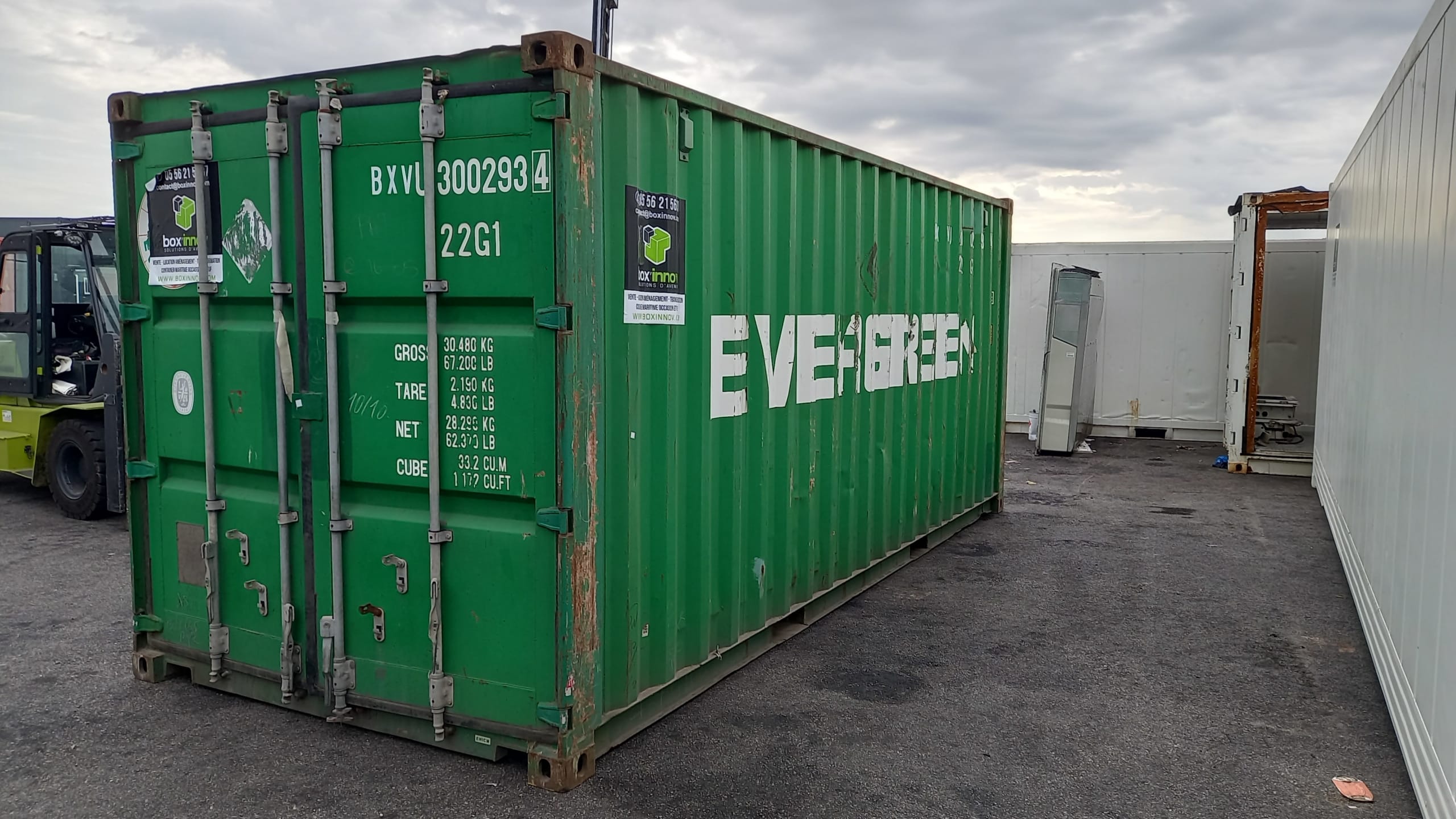 Conteneur occasion 20 pieds