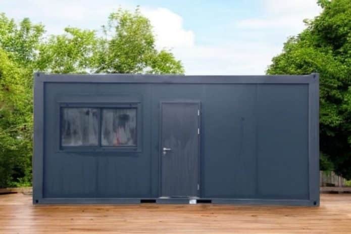 Bungalow modulaire vue de face