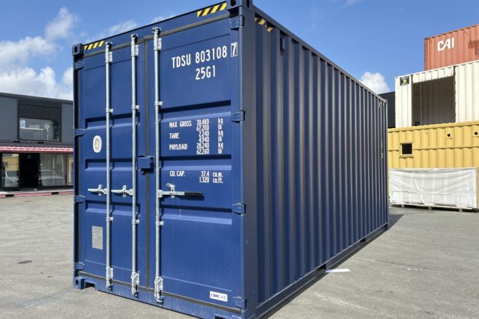 Container maritime 20 pieds High Cube 1er voyage
