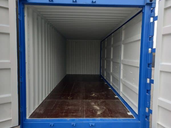 Container open side