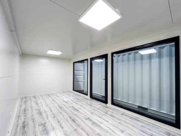 intérieur d'un bungalow premium 6x3m