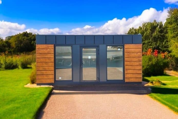 bureau de jardin en kit modulable