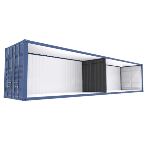 rehausse pour cloison de séparation pour conteneur high cube