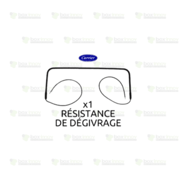 résistance de dégivrage pour container frigorifique carrier