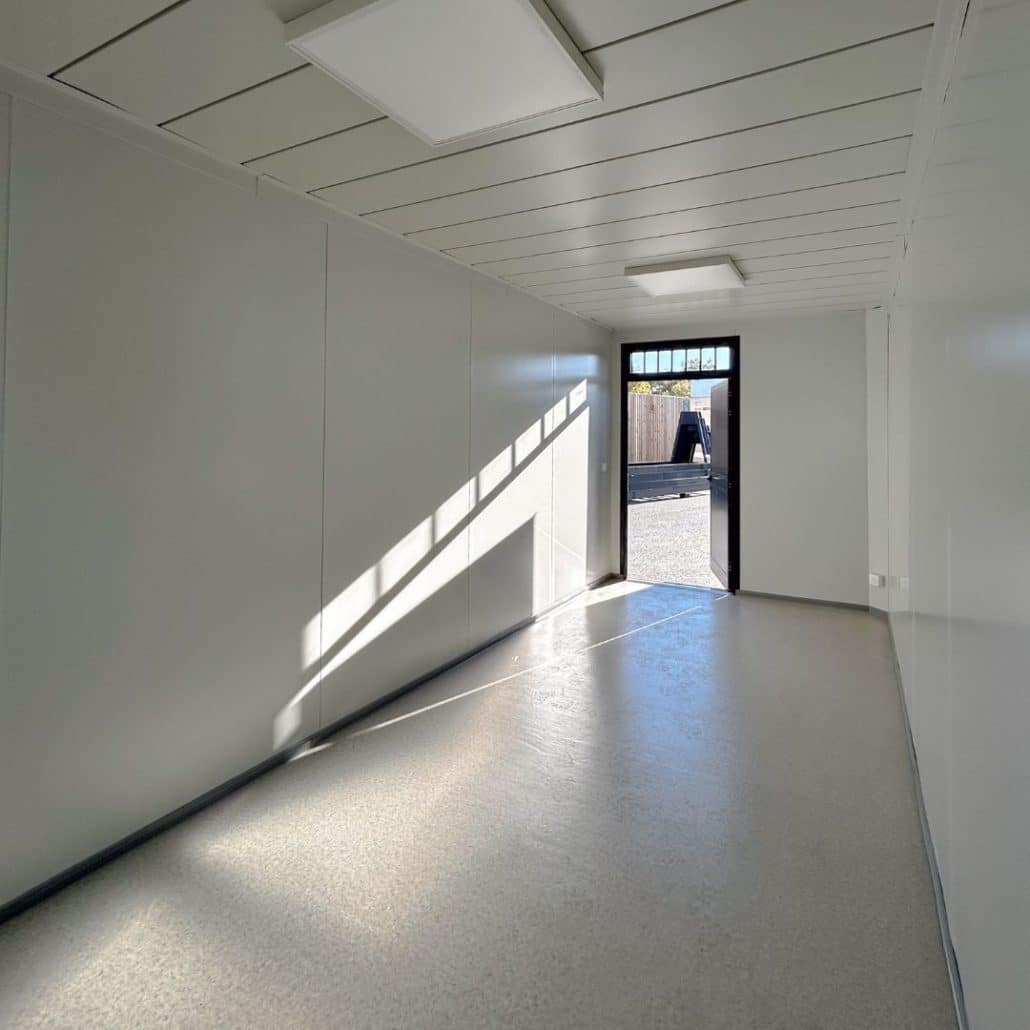 intérieur Installation bulle de vente