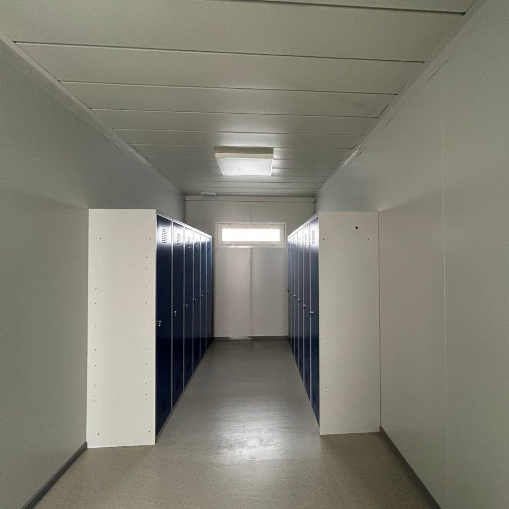 base de vie vestiaire