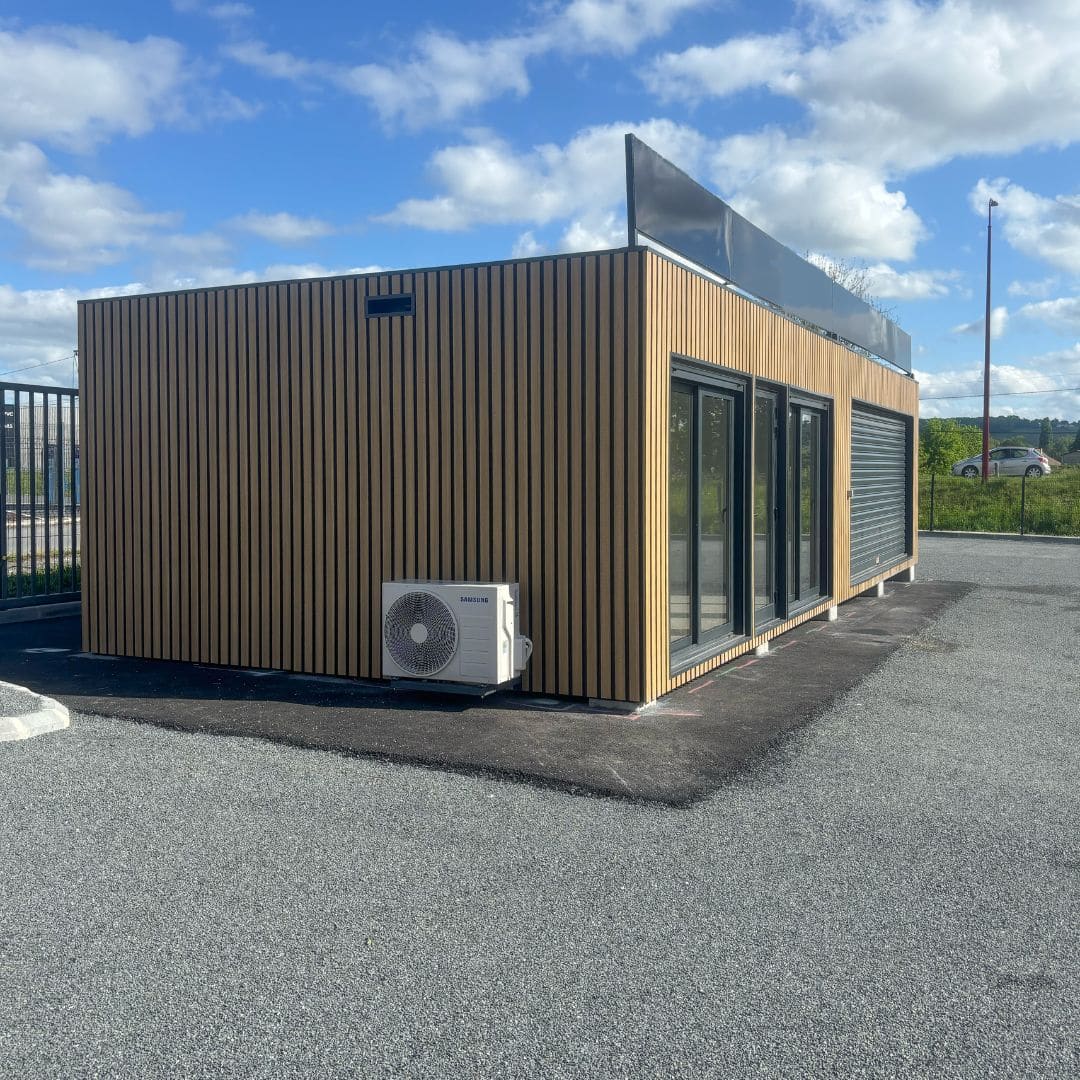 Bungalow bureau modulaire