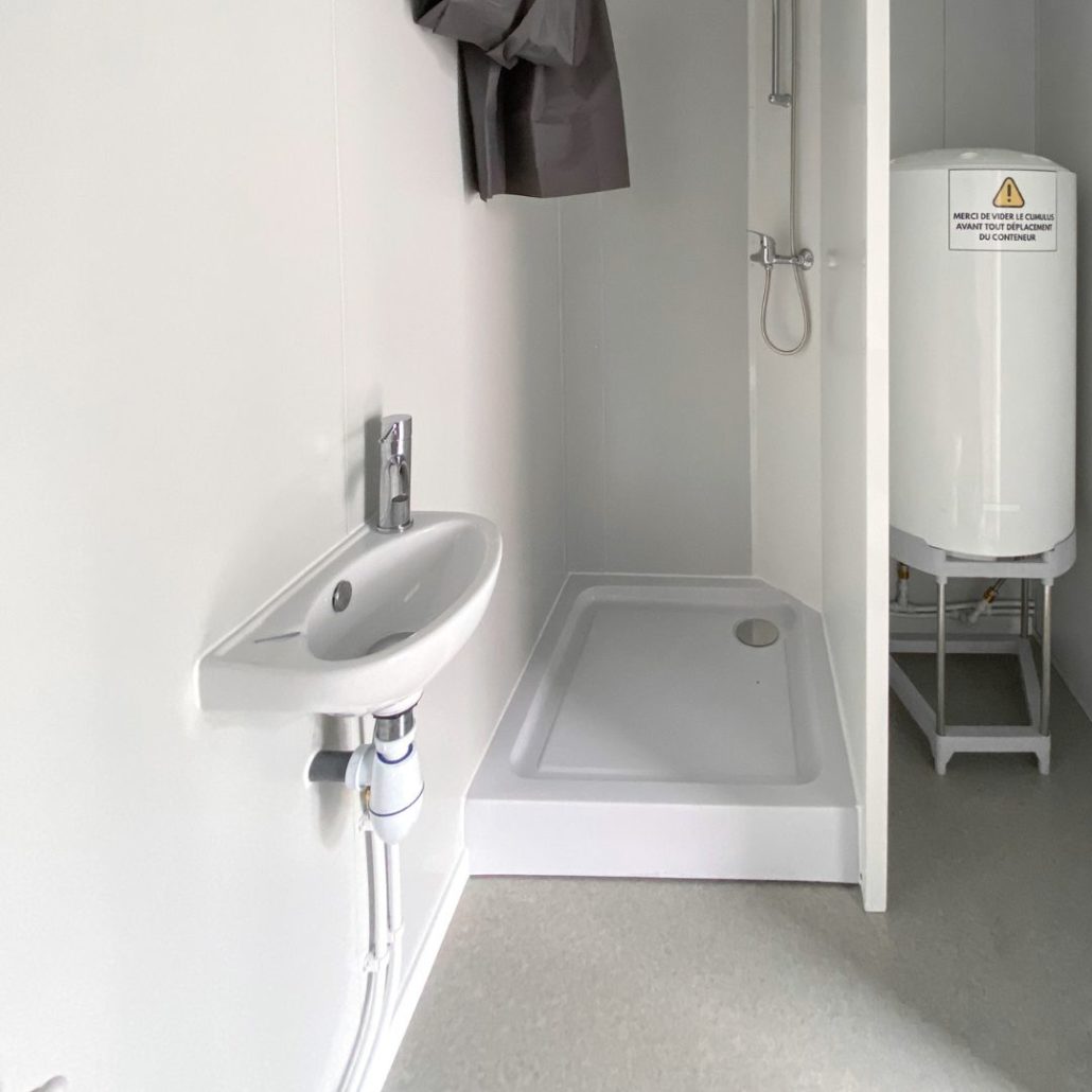 Bungalow sanitaire modulaire