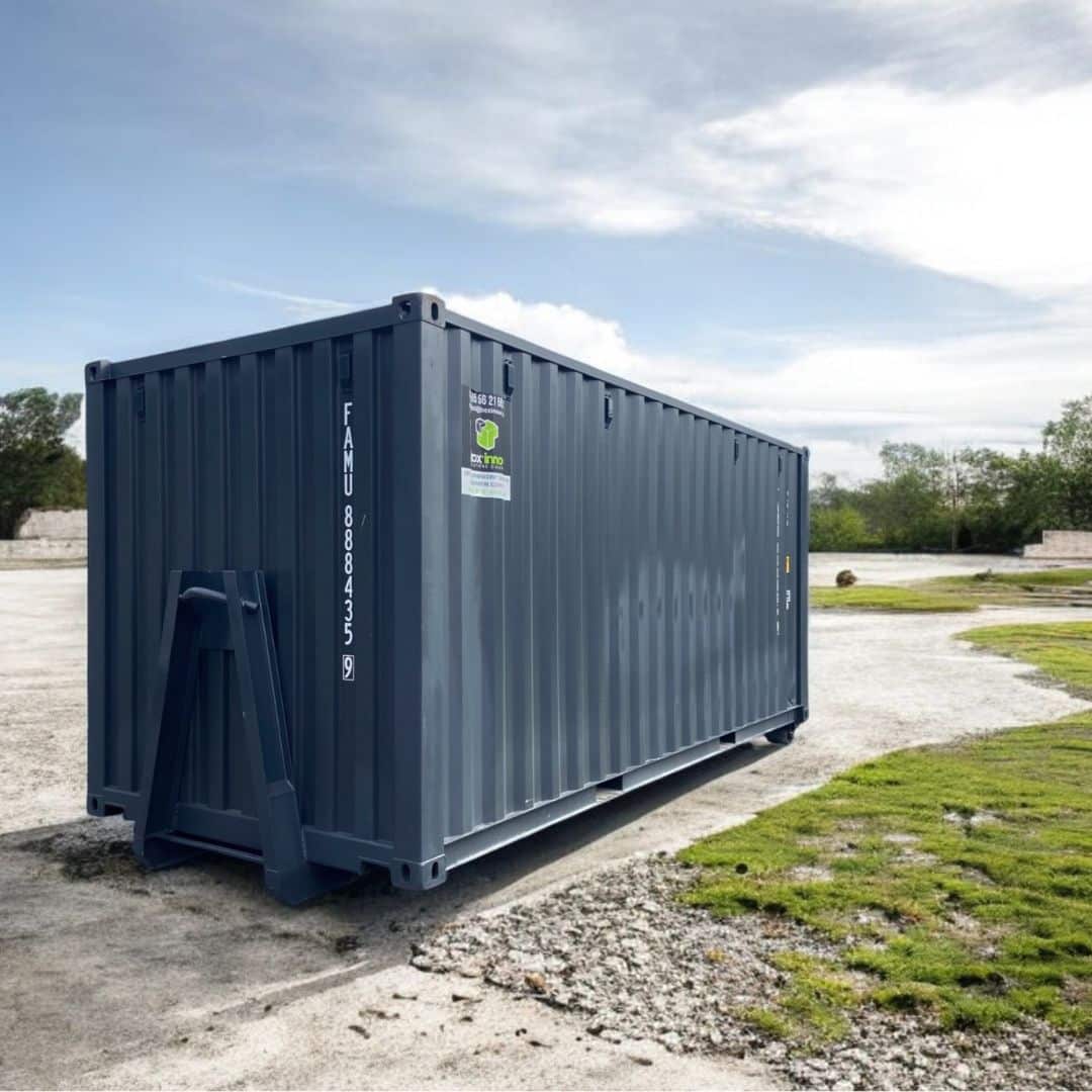 conteneur sur berce ampliroll