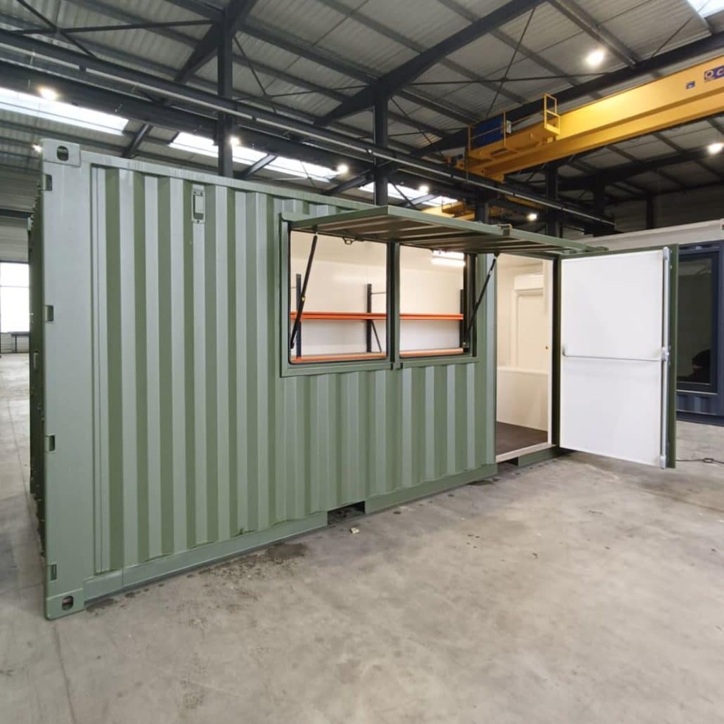 Conteneur atelier BTP