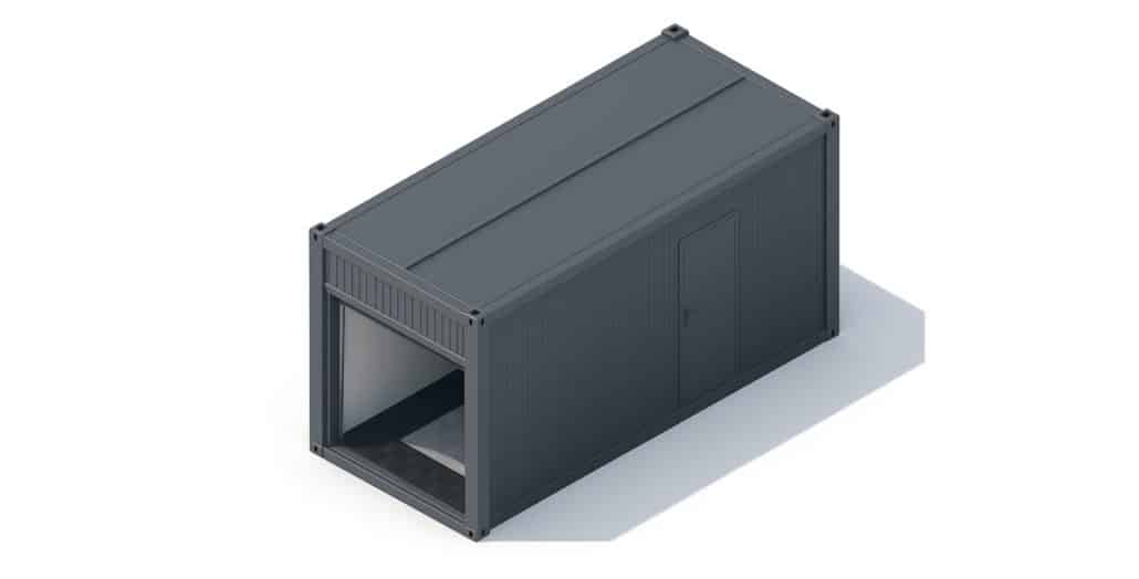 Garage modulaire préfabriqué