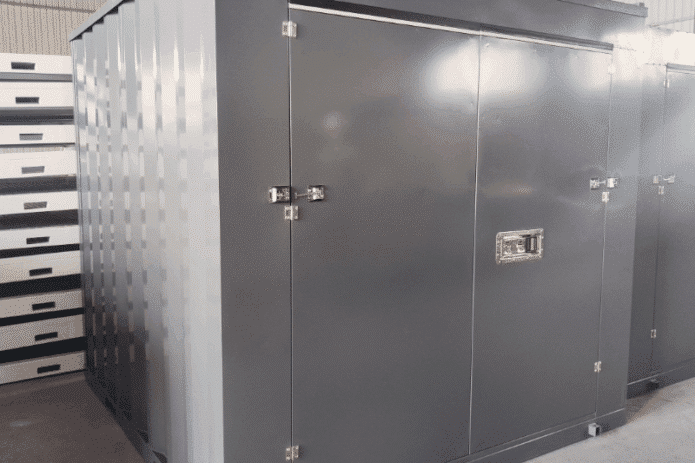 cabanon de jardin double porte