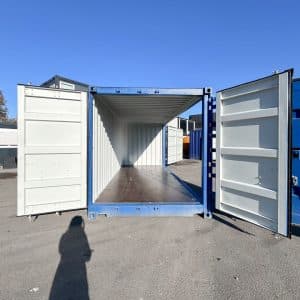 conteneur maritime 20 pieds open side ouvert