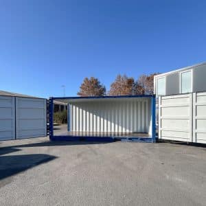 grande capacité de stockage conteneur open side