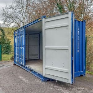 livraison container pour stockage