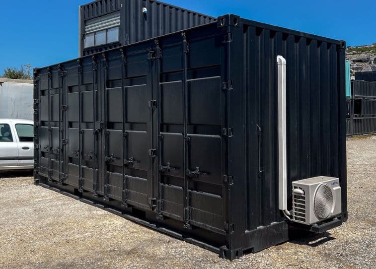 Location container screener avec écran géant mobile pour événement