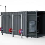 container salle de sport