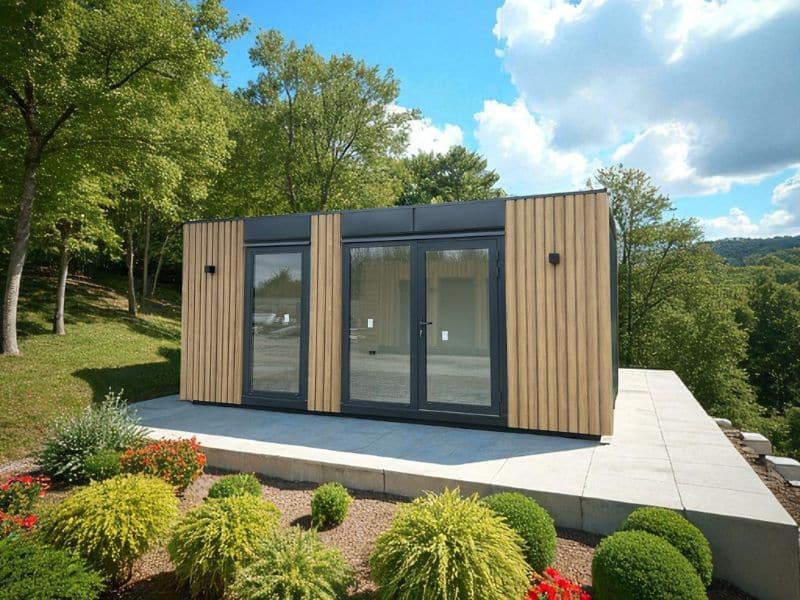 bureau de jardin 20m2