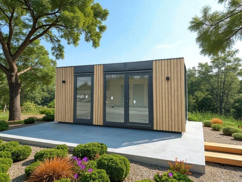 bureau de jardin 20m2 moderne