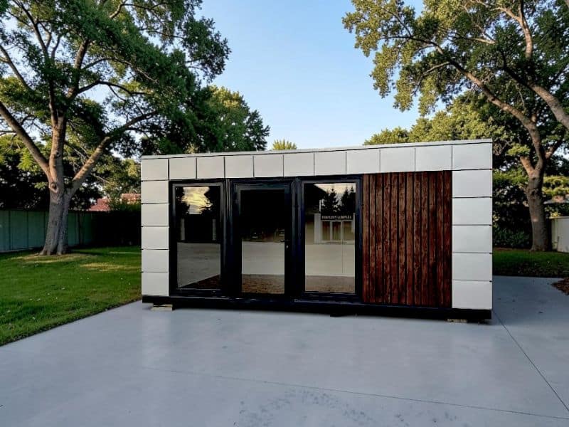 beau bungalow de jardin sur mesure