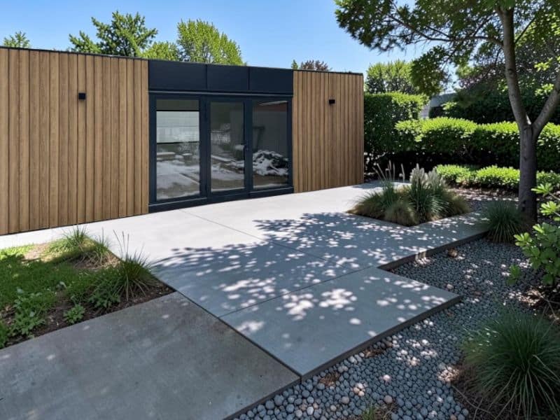 chalet de jardin modulaire