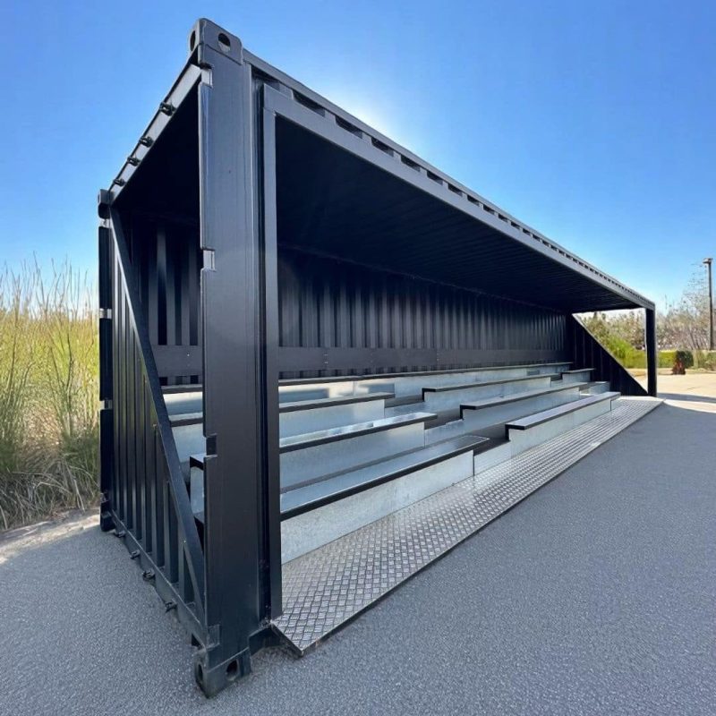 Container tribune sportive