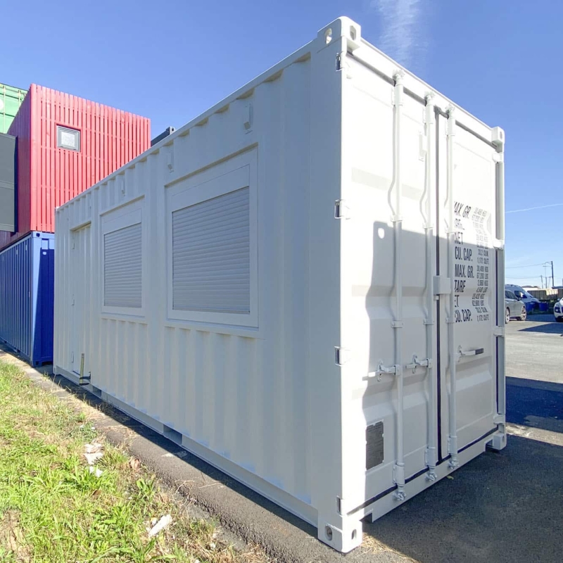 Conteneur bureau base de vie pour chantier