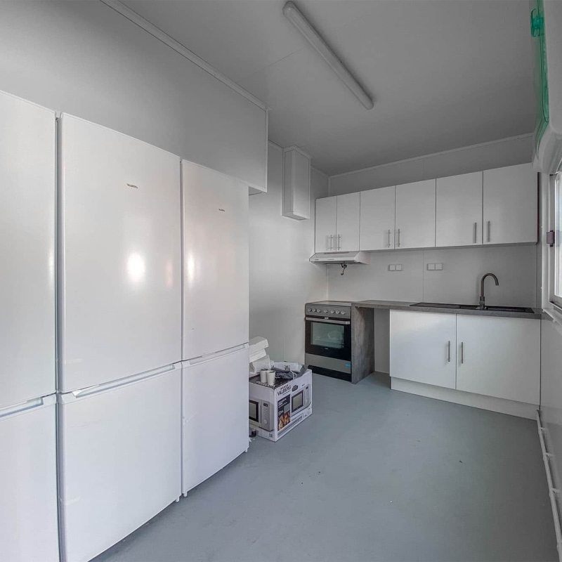 Cuisine pour base de vie chantier