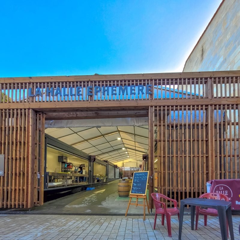 les halles éphémères de libourne
